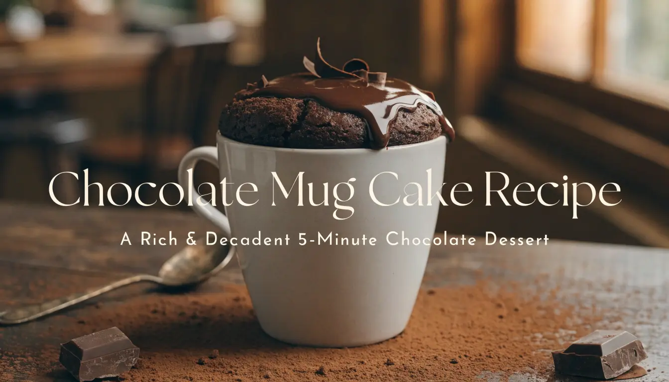 Chocolate Mug Cake Recipe