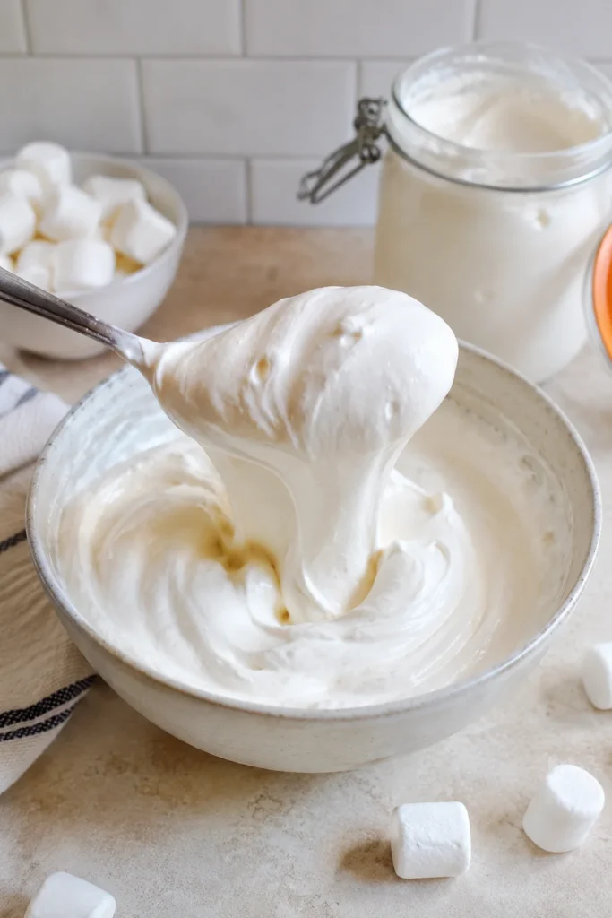 marshmallow fluff from marshmallow