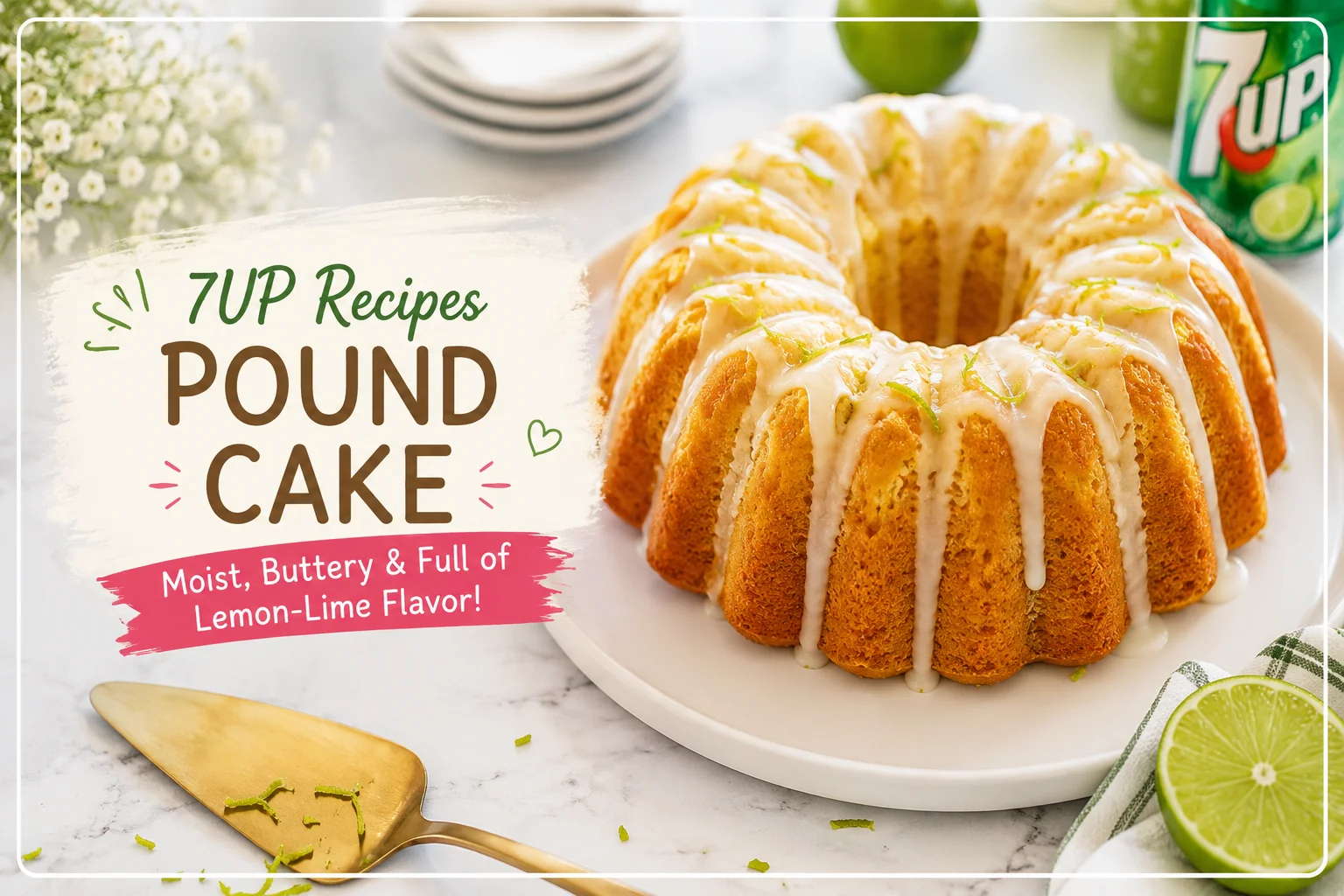 7UP Recipes Pound Cake
