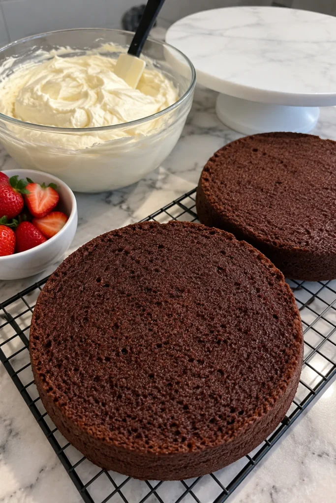 How to Frost a Cake With Frosting