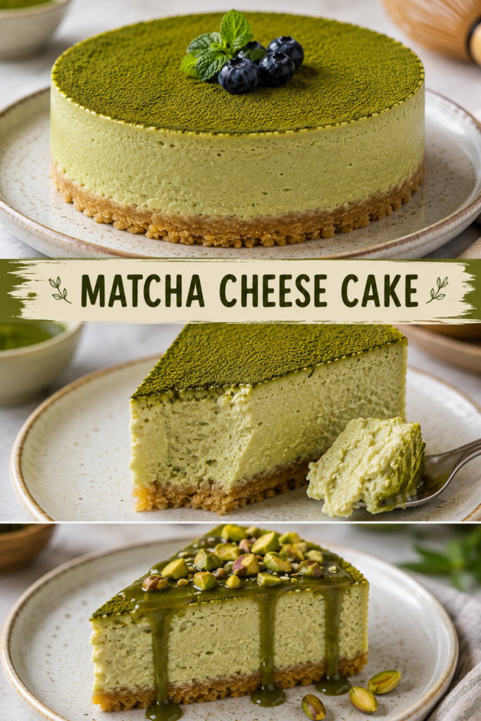 Matcha Cheese Cake