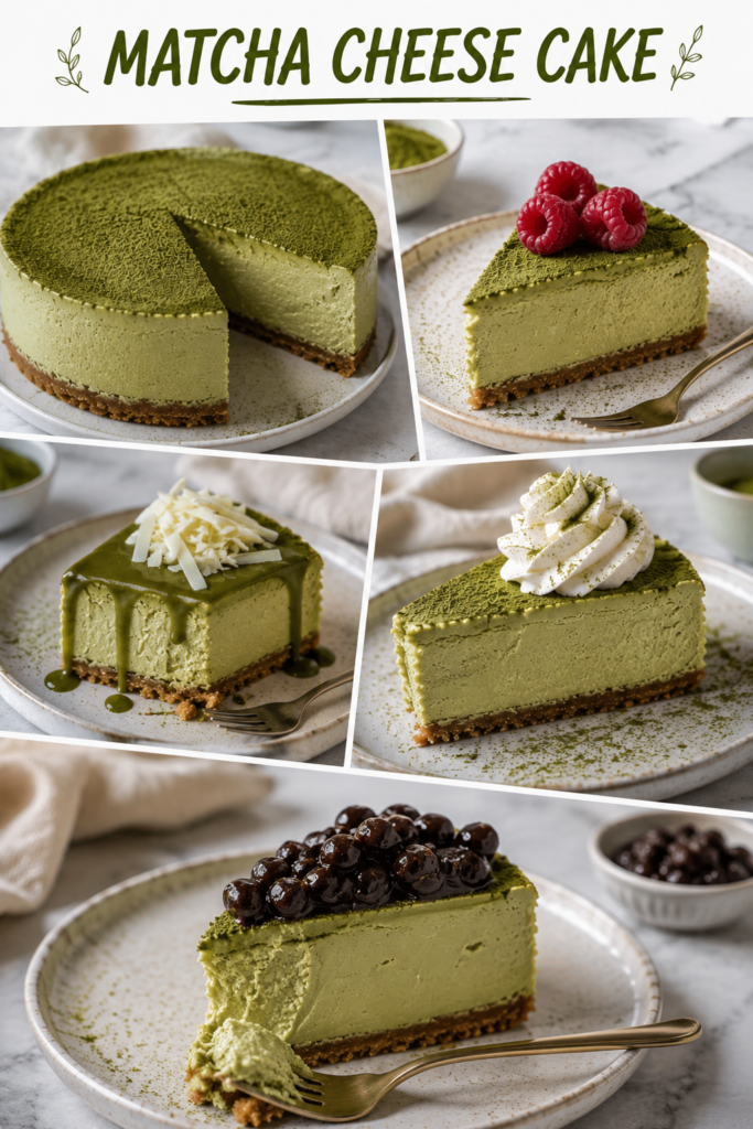 Matcha Cheese Cake