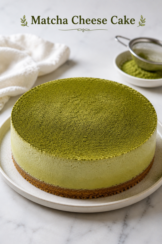 Matcha Cheese Cake