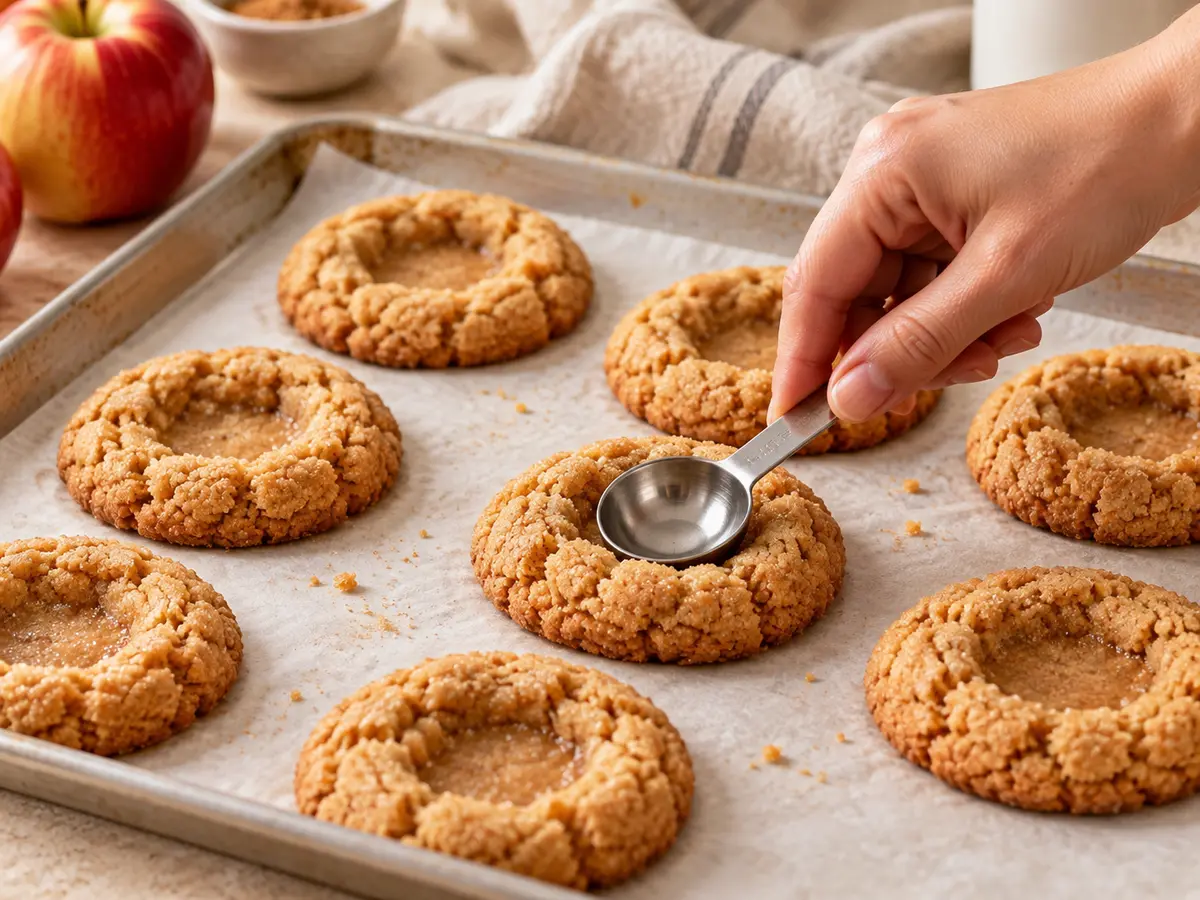 Caramel apple cookies recipe step 6
