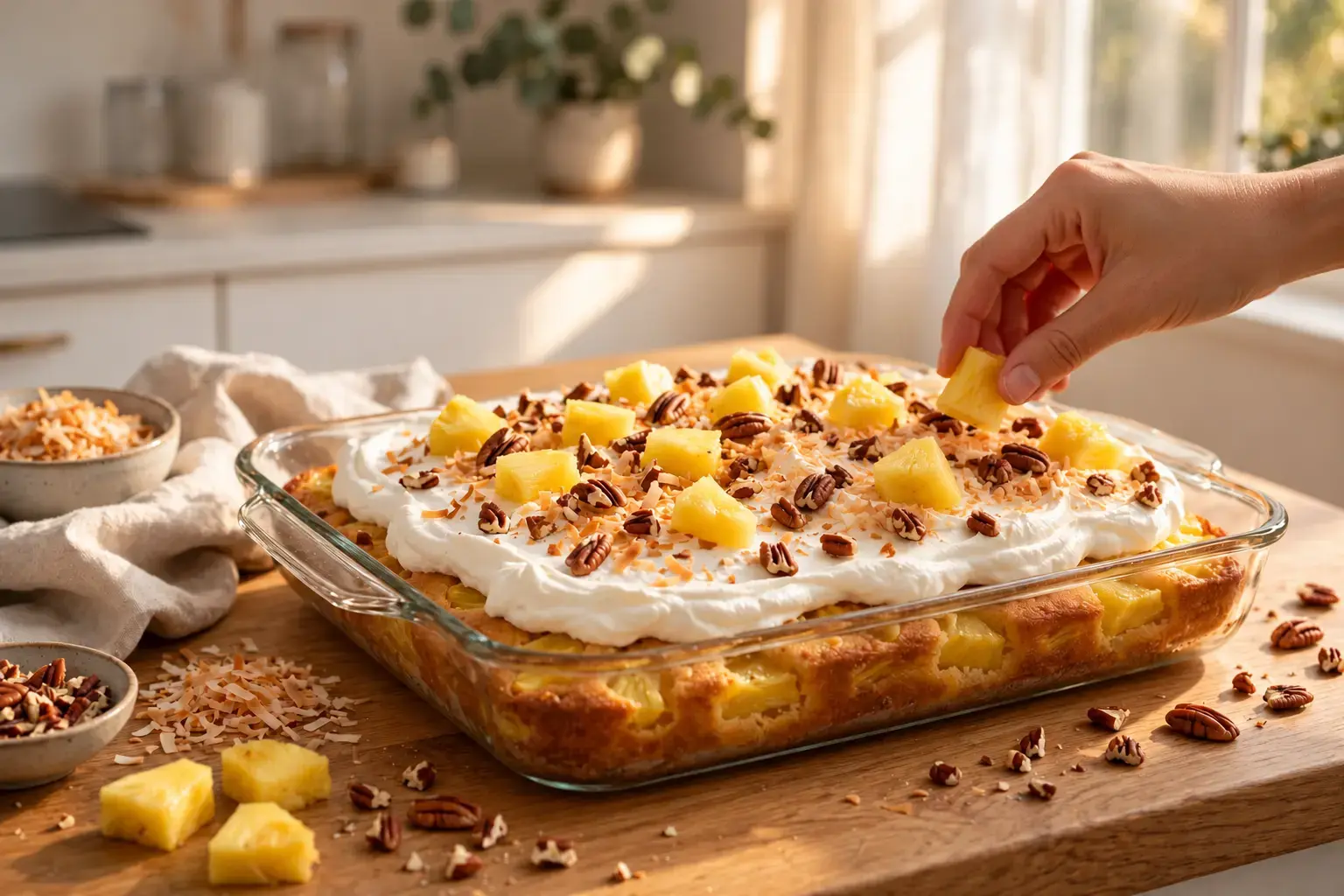 Hawaiian Pineapple Cake Recipe