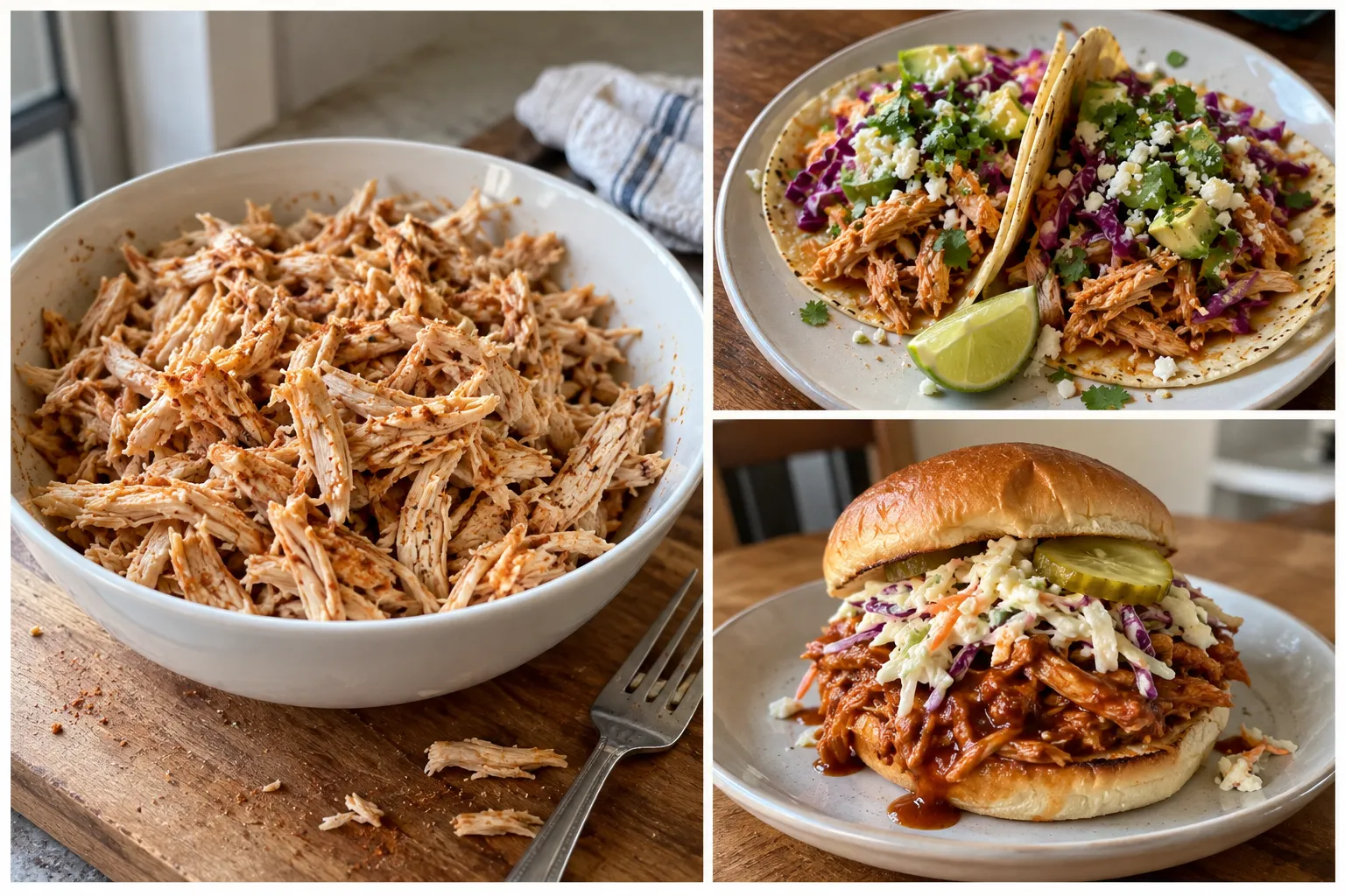 Shredded Chicken Recipes