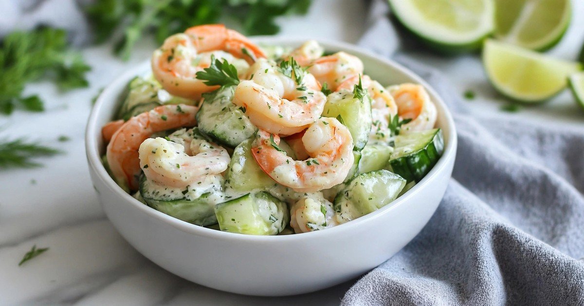 cucumber shrimp salad recipe