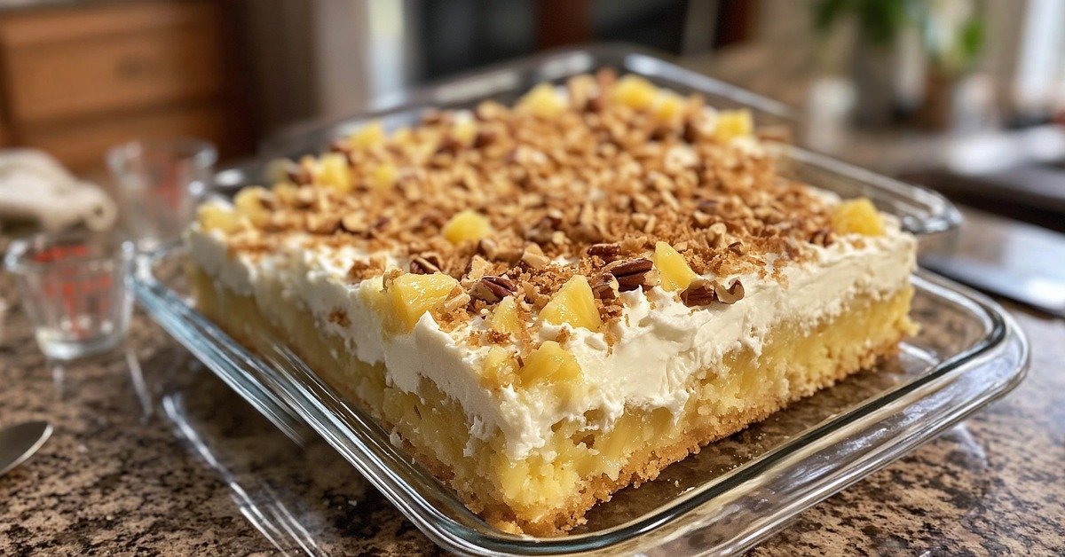 Hawaiian Pineapple Cake Recipe