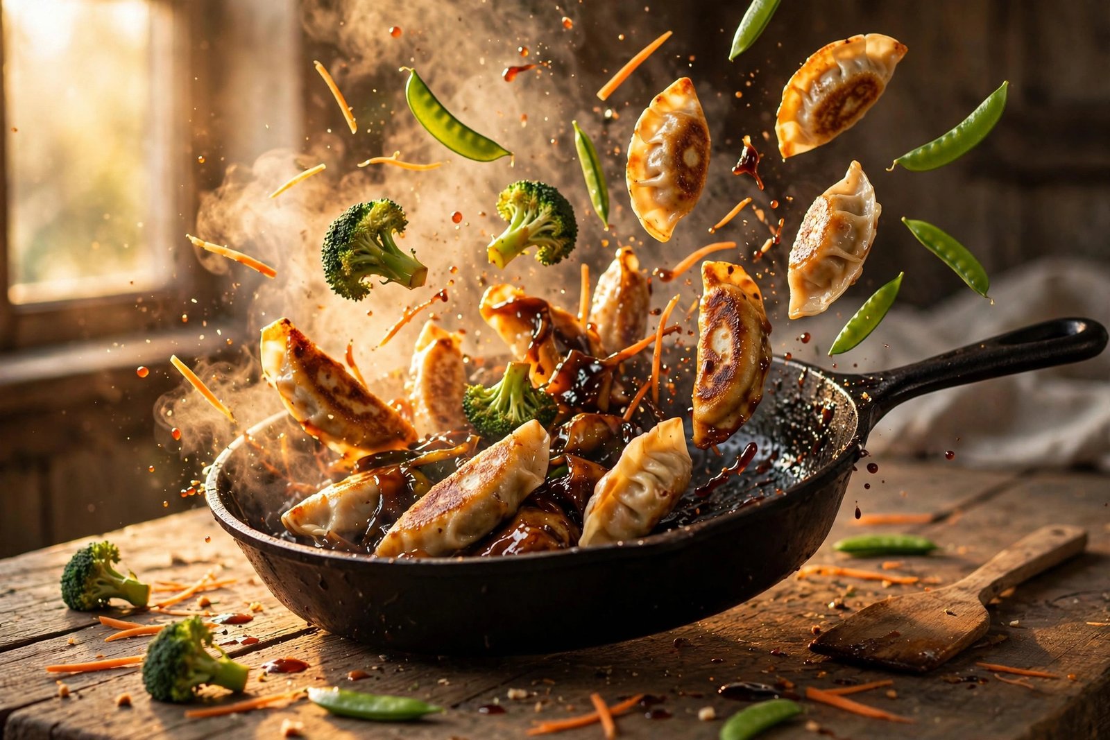 Potsticker Stir Fry