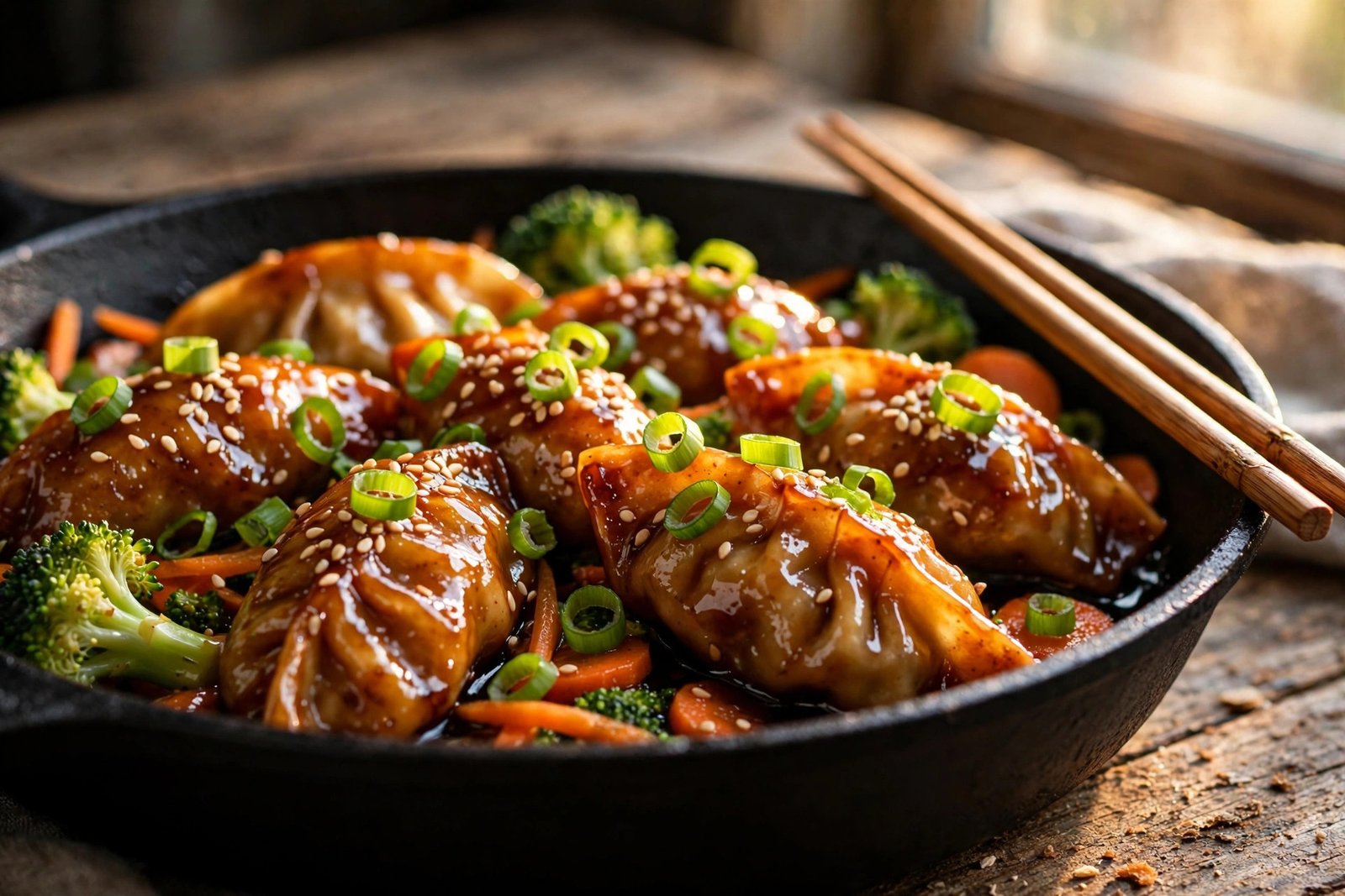Potsticker Stir Fry