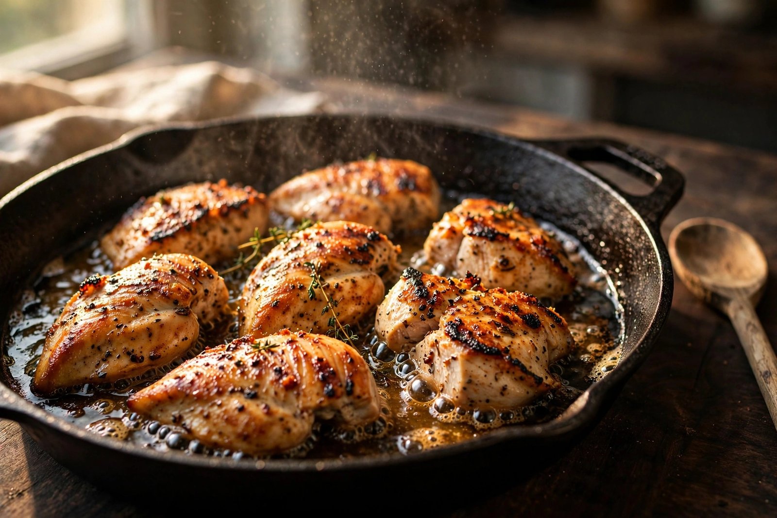 Smothered Chicken and Rice Recipe