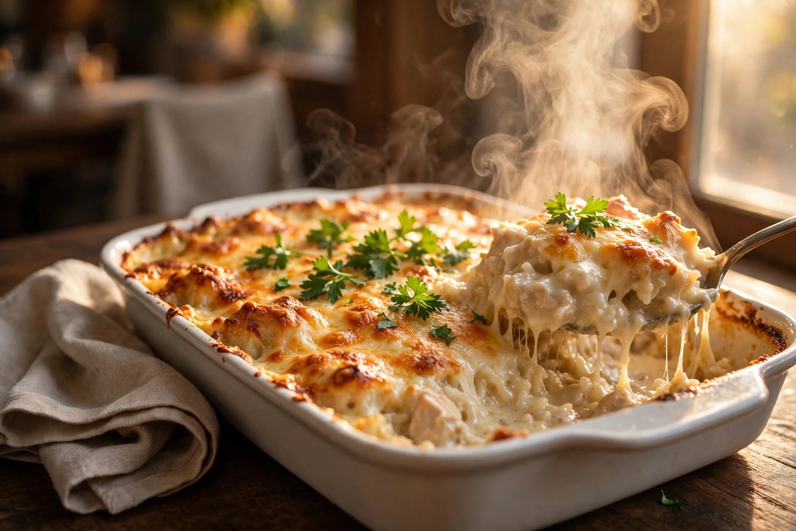 Smothered Chicken and Rice Recipe